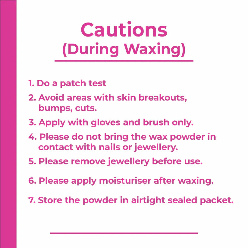 Meeow Hair Removal Wax Powder Mask