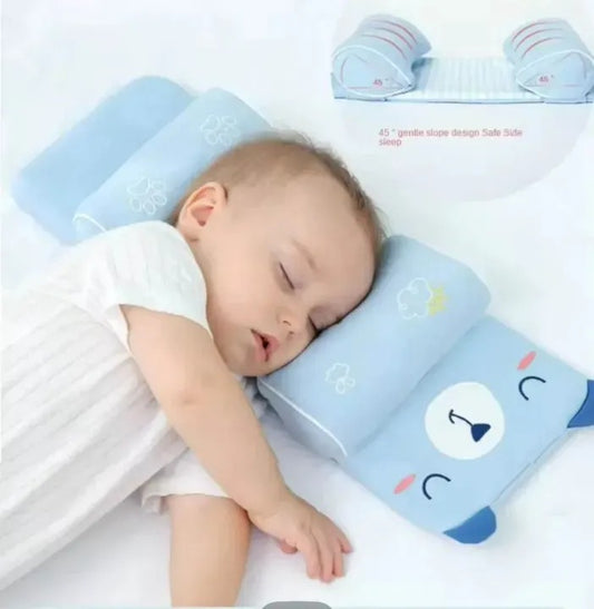 BUY 1 GET 1 FREE Adjustable Baby Sleeping Support Pillow Anti Roll Cushion And Neck Protection Infant Sleep Positioner | Random Colour