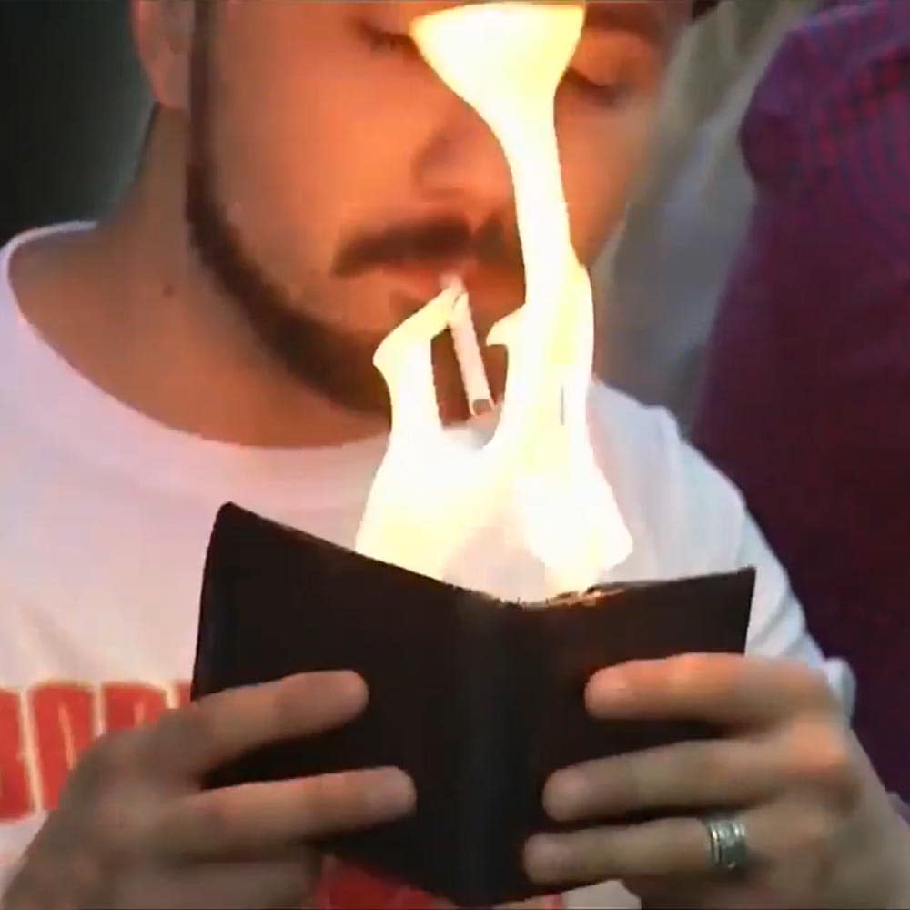 Fire Wallet Magic | High Quality Professional Version | Unisex