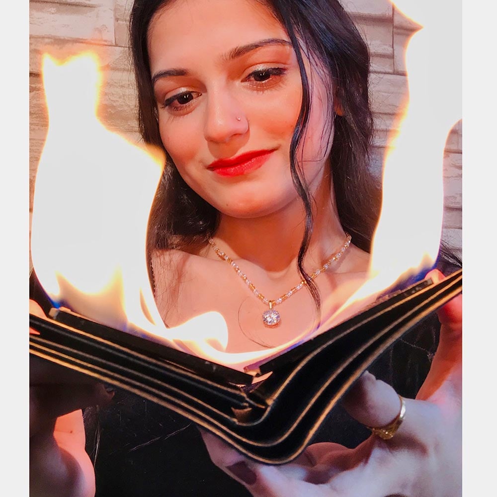 Fire Wallet Magic | High Quality Professional Version | Unisex