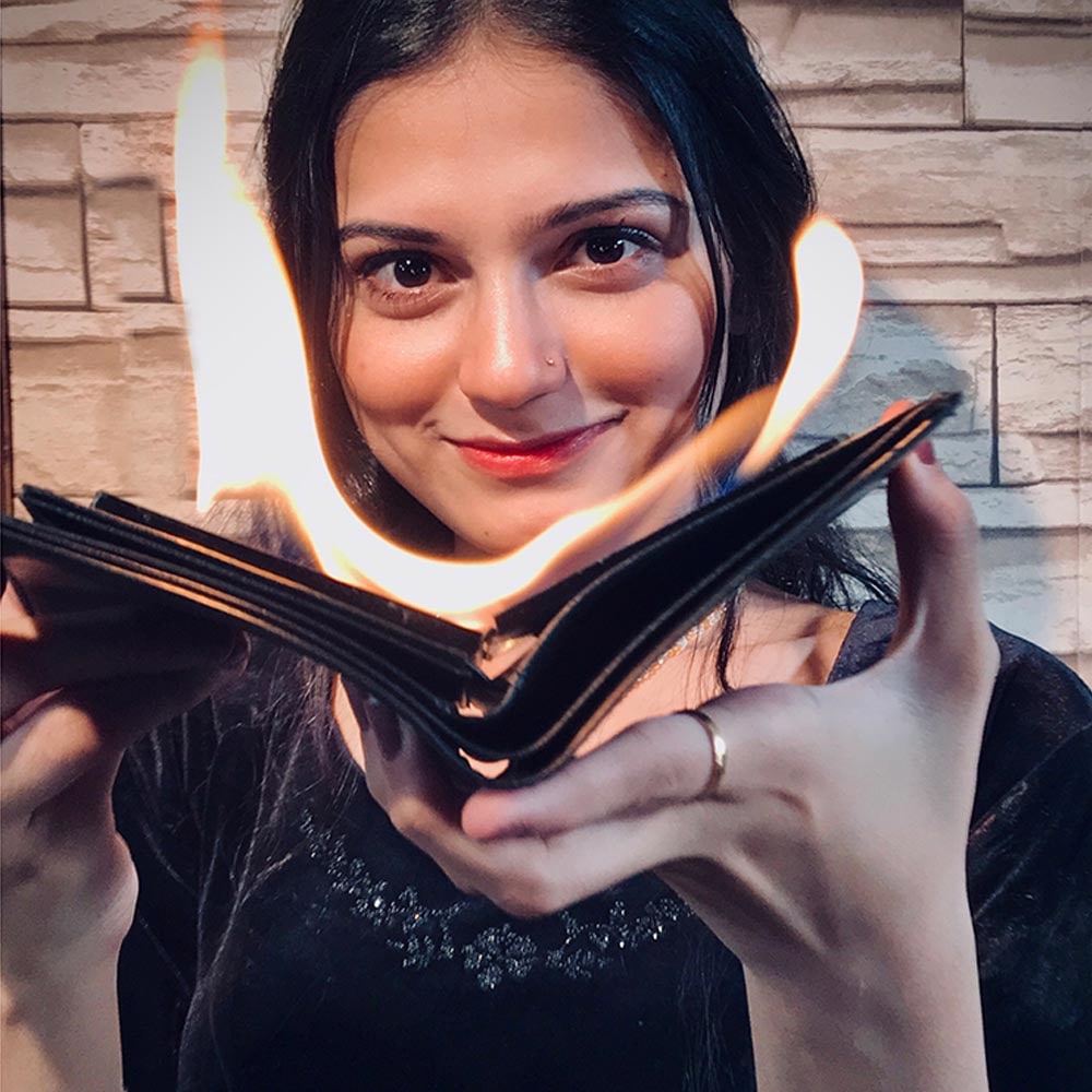 Fire Wallet Magic | High Quality Professional Version | Unisex